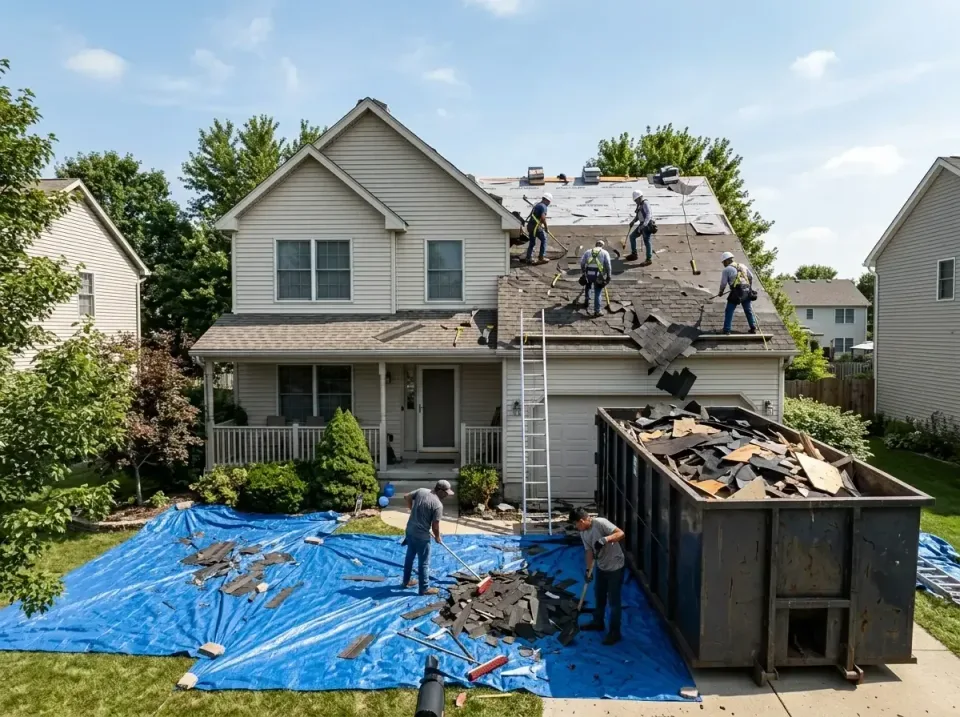 roof-replacement-debris-remova-004 — frequently asked questions, Cheapest Dumpster Rentals in Crystal Springs, MS